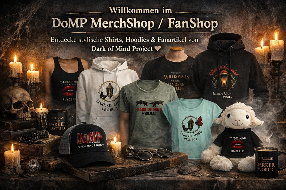 Merchandise Shop Dark of Mind Project